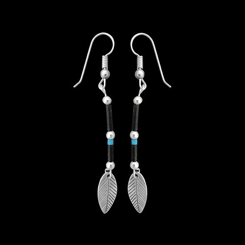 Vintage Earrings, Hand Strung Earrings, Navajo Earrings, Native American Earrings, Turquoise Earrings