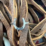 Sterling Silver Lucky Horseshoe Ring