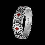 Sterling Silver Concho Belt Ring • Handcrafted Navajo Jewelry • Native American