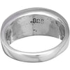 925 Sterling Silver Turquoise and Red Coral Ichthys Ring, Cross & Christian Fish Design, Handmade Native American Gemstone Jewelry, Statement Birthstone Band (10)