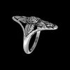 Size 6.5 - Diamond Cut Rose Cross Ring