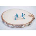Turquoise Hummingbird Earrings