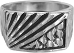 Size 9.5 - Diamond Cut Distant Horizon Ring