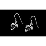 Pine Cones Earrings • 925 Sterling Silver • Handcrafted Nature Jewelry