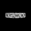Size 6.75 - Diamond Cut Interwoven Chain Ring