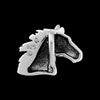 Horse Pendant, 925 Sterling Silver, Equestrian, Cowboy Cowgirl, Rodeo Southwestern, Western