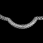 925 Sterling Silver Diamond Cut Necklace