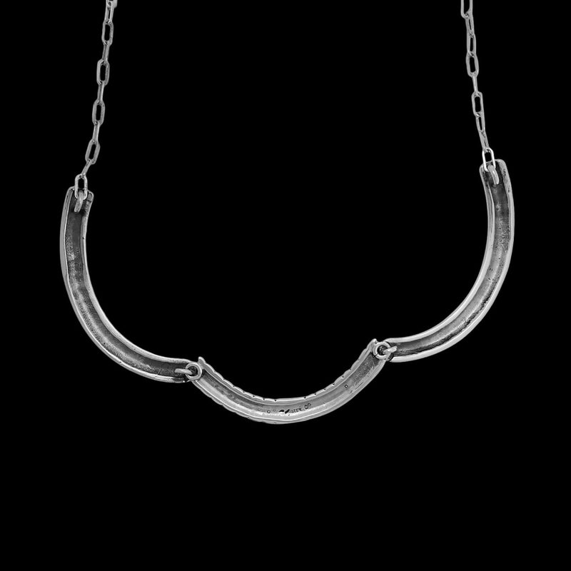 925 Sterling Silver Diamond Cut Necklace
