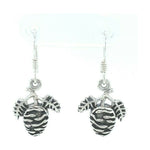 Pine Cones Earrings • 925 Sterling Silver • Handcrafted Nature Jewelry