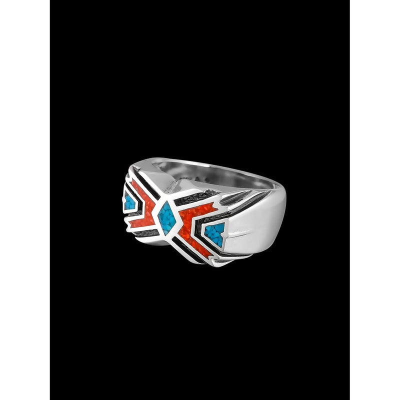 Size 11 Sterling Silver Sunset Ring