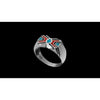 Size 11 Sterling Silver Sunset Ring
