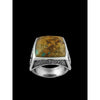Mountain Cabin Ring • 925 Sterling Silver • Navajo Handmade • Size 8