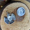 925 Sterling Silver Thunderbird Pendant – "Camo" Inlay