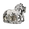 925 Sterling Silver Pair of Horse Ring, Size 7 Ring, Pony Ring