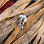 Sterling Silver Horse Rear End Tie Tack – Whimsical & Unique