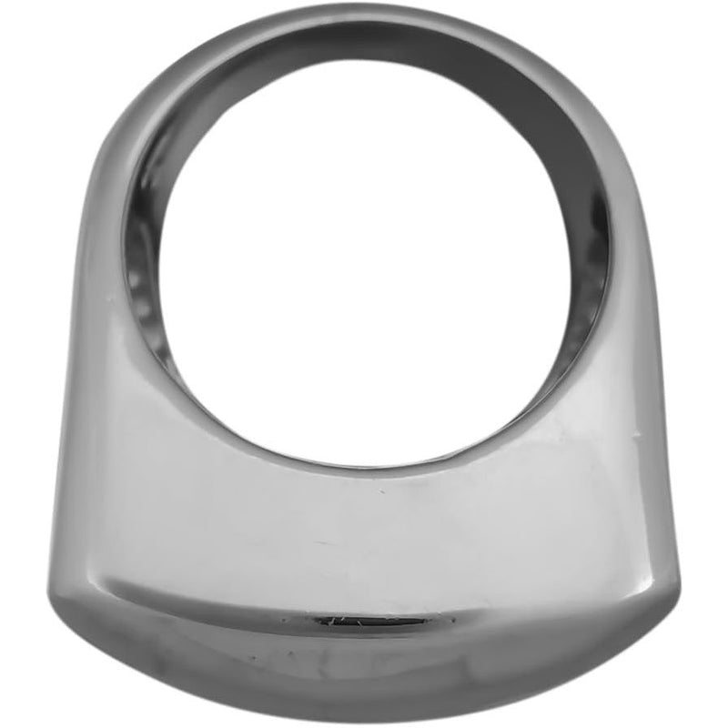 High Polish Square Dome Ring