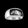 Sterling Silver Lone Eagle Ring