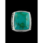 Mountain Cabin Ring • 925 Sterling Silver • Navajo Handmade • Size 8