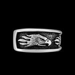 Sterling Silver Freedom Eagle Ring