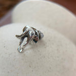 Sterling Silver Horse Rear End Tie Tack – Whimsical & Unique