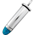 Sterling Silver and Turquoise Bullet Pendant