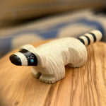 Zuni Fetish • Handcarved Racoon Fetish • Fishrock Fetish •