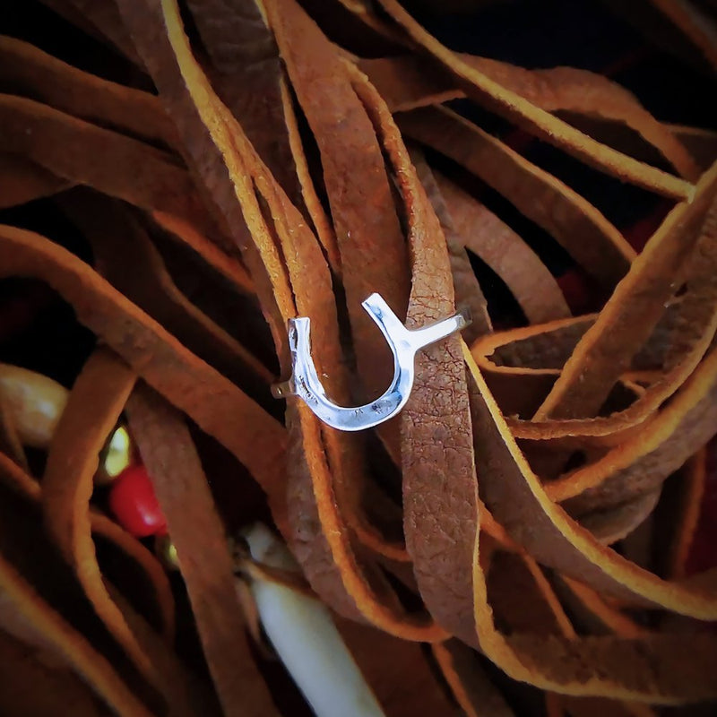 Sterling Silver Lucky Horseshoe Ring