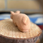 Zuni Sandstone Pig Fetish – Hand-Carved by Brandon Phillips