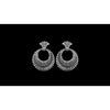 925 Sterling Silver Vintage Earrings, 1950 Design Earrings, fleur de lis Earrings, Royal Family Earrings