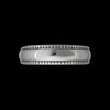 Sterling Silver High Polish Beaded Edge Band