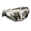 Size 7.75-925 Sterling Silver Galloping Horse Spirit Ring