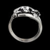 Size 8-925 Sterling Silver Frog Ring