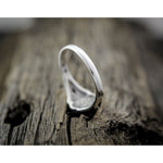 The Iris Ring, inlaid with Lapis Lazuli Size: 7