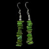 Zuni Gaspeite Earrings • Native American Earrings • Gaspeite • Zuni Handmade by Phil Weahkee