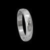 Size 11 Diamond Cut Solid Silver Band