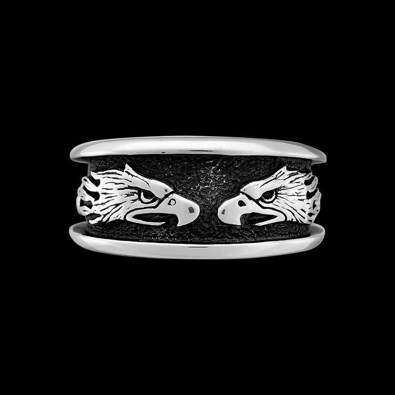 Sterling Silver Freedom Eagle Ring