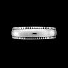 Sterling Silver High Polish Beaded Edge Band