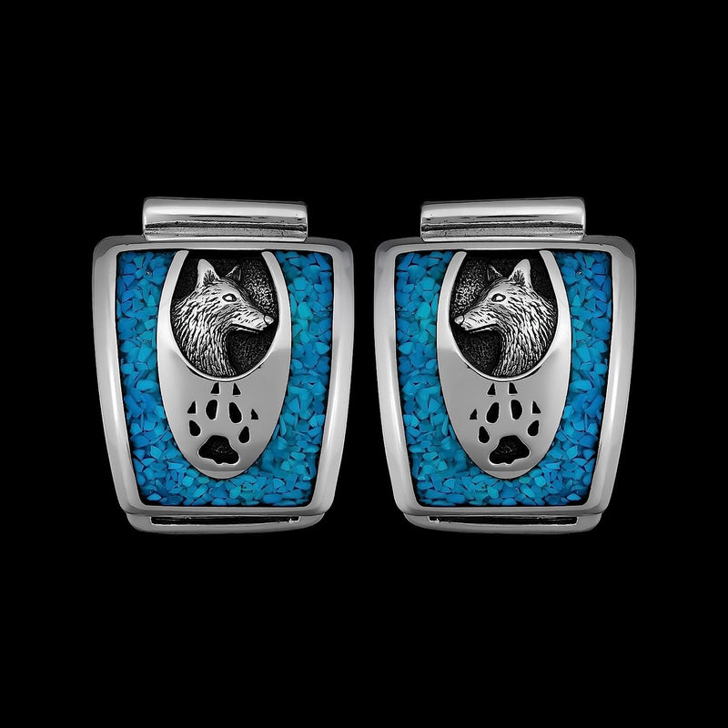 Wolf Watch Band • Apple Watch bands • Navajo Handmade Sterling Silver Watch Bands • Watch Tips