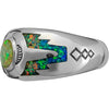 Opal Sleeping Beauty Sterling Silver Ring