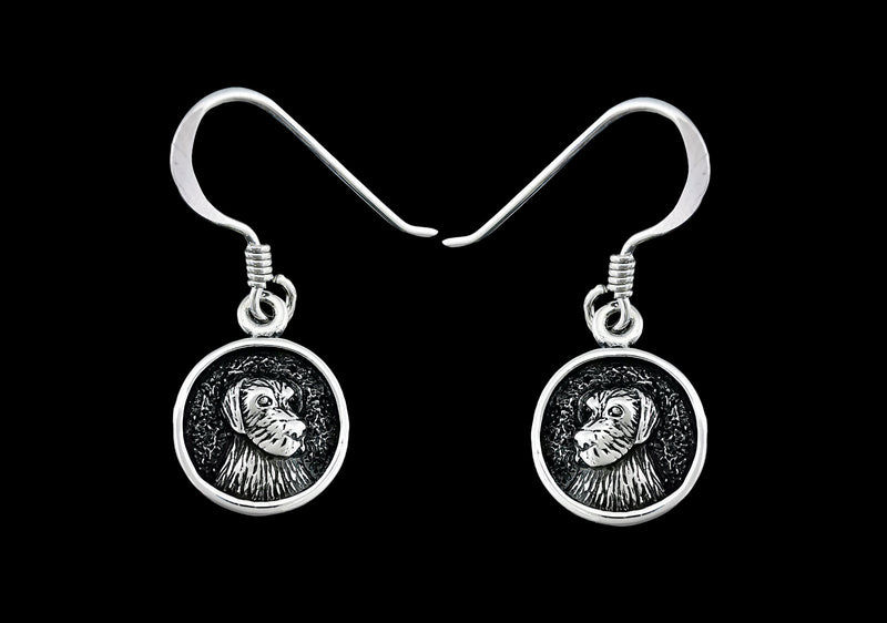 925 Sterling Silver Dog Earrings, Best Friend Earrings, Dog Earrings