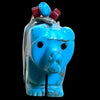 Zuni Fetish • Handcarved Bear Fetish • Turquoise Bear Fetish • Bear Carving • Turquoise Carving