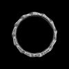Size 6.75 - Diamond Cut Interwoven Chain Ring