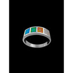 Opal Four Squares Ring