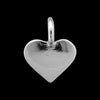 Sterling Silver and Turquoise Medium Heart Pendant