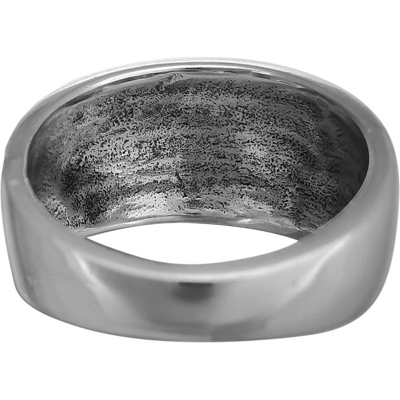 Size 6 - Diamond Cut Large Art Deco Band