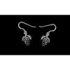 Pine Cones Earrings • 925 Sterling Silver • Handcrafted Nature Jewelry