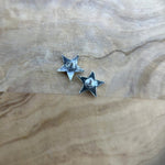 925 Sterling Silver Star Stud Earrings