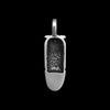 Bullet Pendant, 925 Sterling Silver Pendant, Ammo Pendant, Ammunition Pendant, 380 Auto Jewelry
