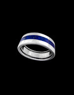 Size 10 - Lapis Lazuli Wide Infinity Band