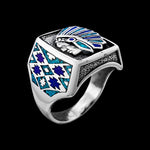 Size 11.5 - Native Chief Turquoise and Lapis Lazuli ring